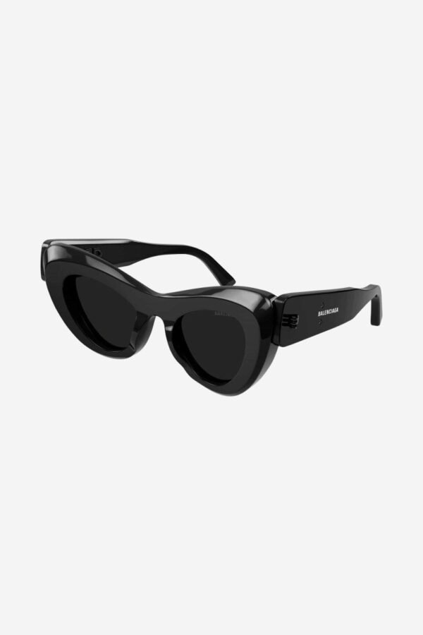 Balenciaga black bold cat eye sunglasses - Lux Studios