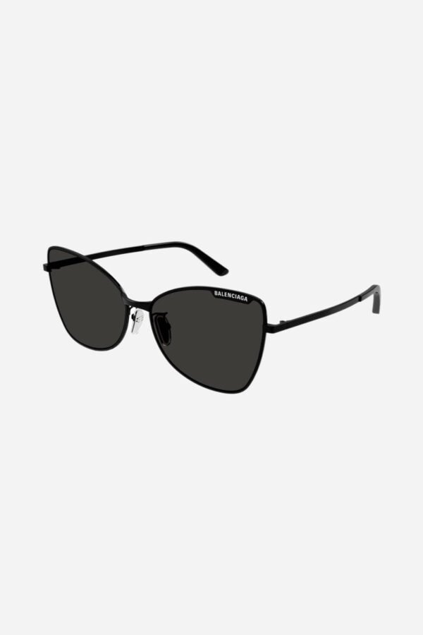 Balenciaga black butterfly metal sunglasses - Lux Studios