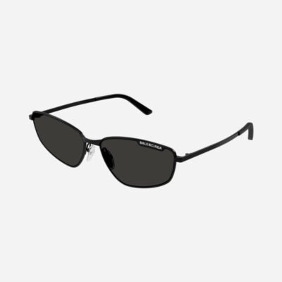 Balenciaga black metal cat eye sunglasses - Lux Studios