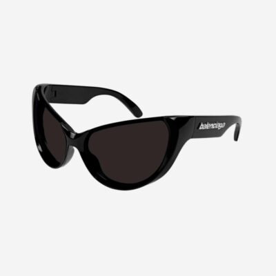 Balenciaga black wrap around sunglasses - Lux Studios