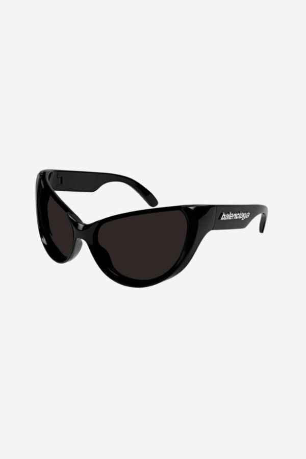 Balenciaga black wrap around sunglasses - Lux Studios