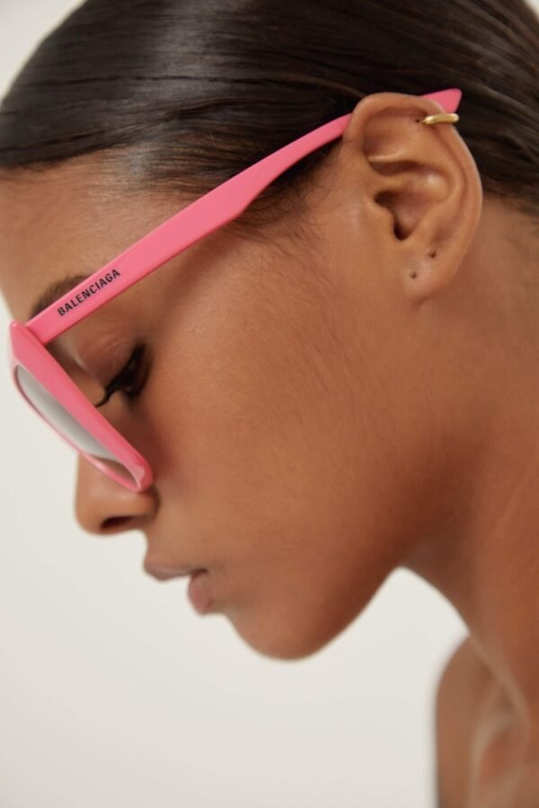 Balenciaga cat-eye femenine pink sunglasses - Lux Studios