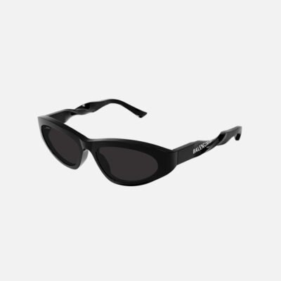 Balenciaga cat-eye twisted black sunglasses - Lux Studios