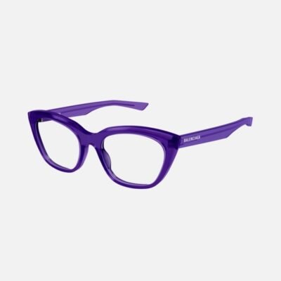 Balenciaga cat eye violet frame - Lux Studios