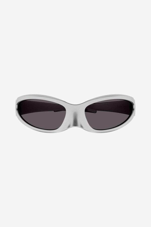 Balenciaga Skin Cat sunglasses in silver - Lux Studios