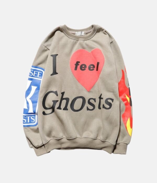 FEEL GHOSTS SWEATSHIRT - Lux Studios