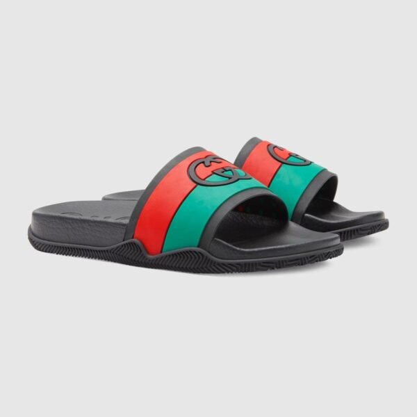 Men's Interlocking G slide sandal - Lux Studios