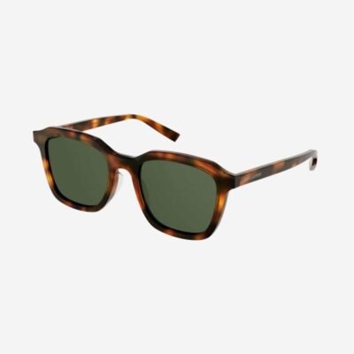 Saint Laurent UNISEX squared havana sunglasses - Lux Studios