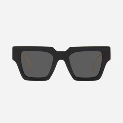 Versace squared combi black acetate sunglasses - Lux Studios