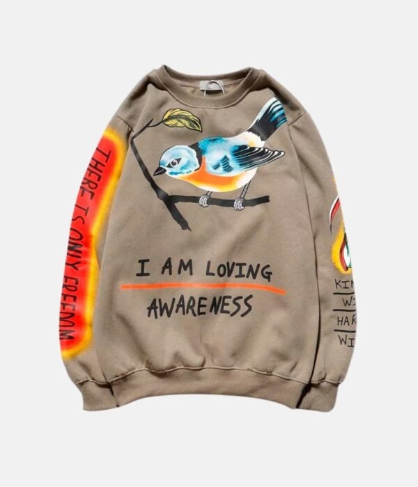 WES LANG BIRD SWEATSHIRT - Lux Studios